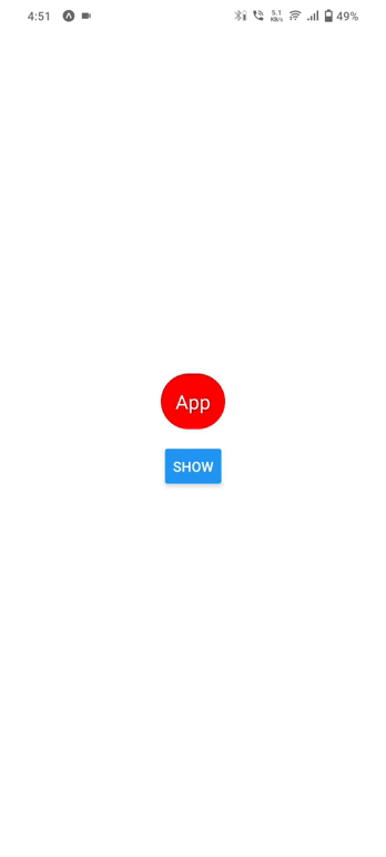 React Native Alert with Text Input Example