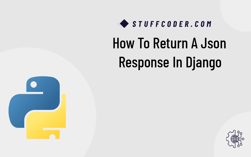 How to return a JSON response in Django