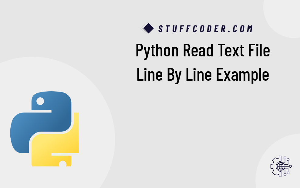 Python Read Text File Line by Line Example